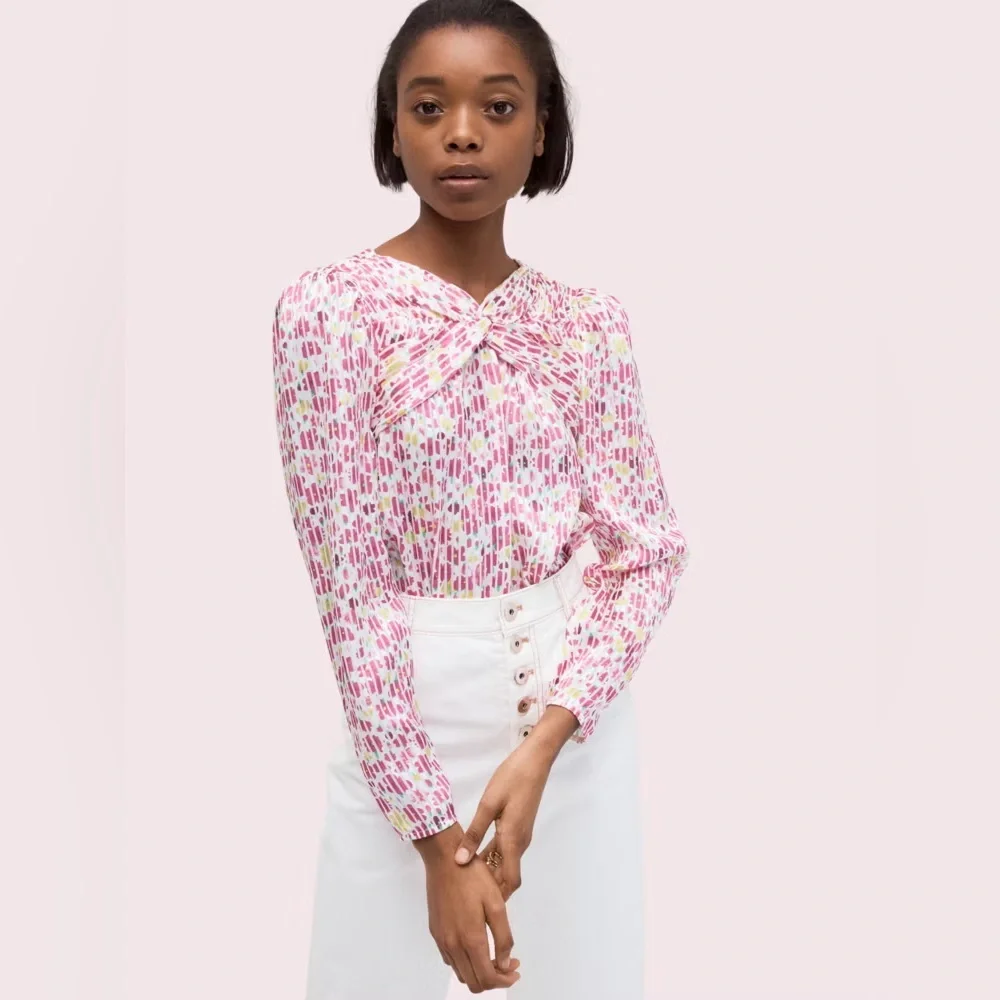 NWOT Kate Spade Marker Floral Devore‎ Top